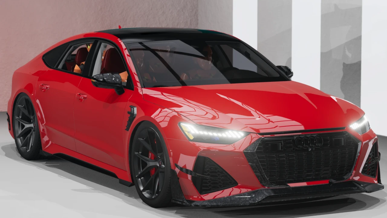 1:18 AUDI RS7 Sportback Versione Chiave Modello In Lega Auto Giocattolo Fonde Sotto Pressione Colata Di Metallo Suono E Luce Auto Giocattoli Per Bambini Veicolo - Foto 11